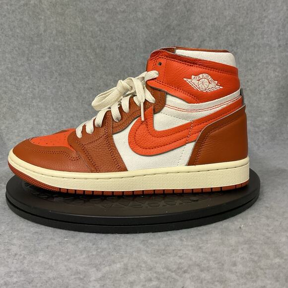 Nike Women's Air Jordan 1 High Method Of Make Desert Orange Size 8 mens 6.5 - Picture 3 of 6